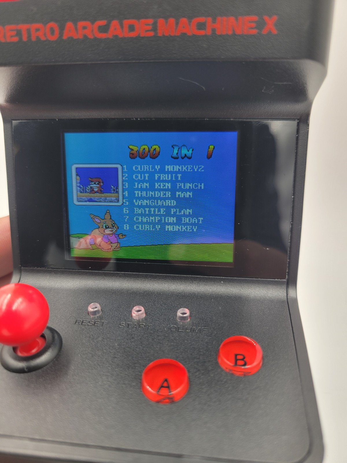 Retro My Arcade Machine X Portable Gaming System Mini Cabinet 300 Games