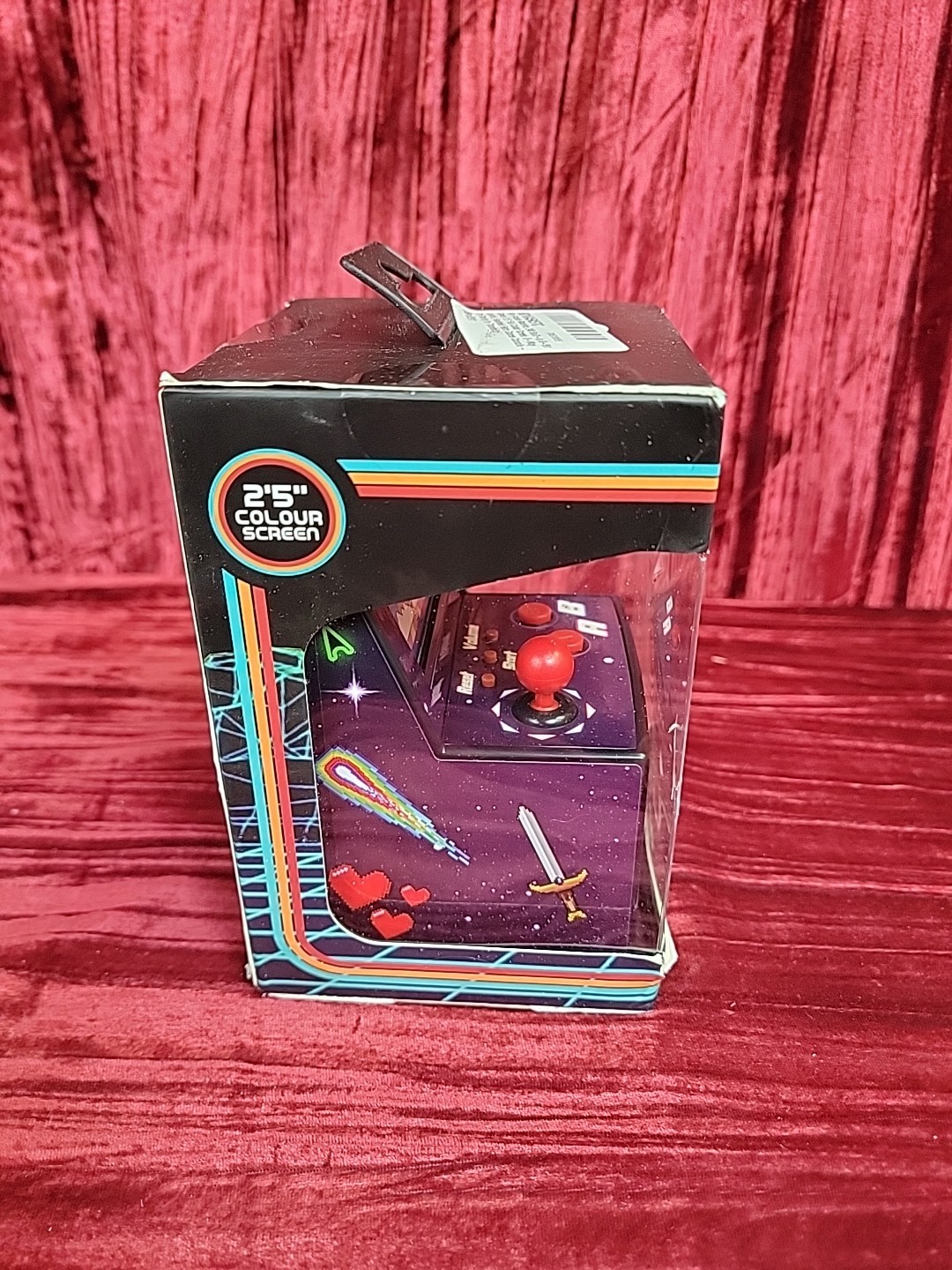 Mini Arcade Machine by Thumbs Up 240 16 Bit Games Sports NEW IN BOX GAMER GAMING