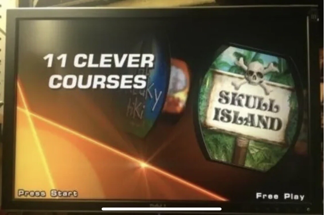 Incredible Technologies Power Putt 11 Course – U101 Security Chip and SSD