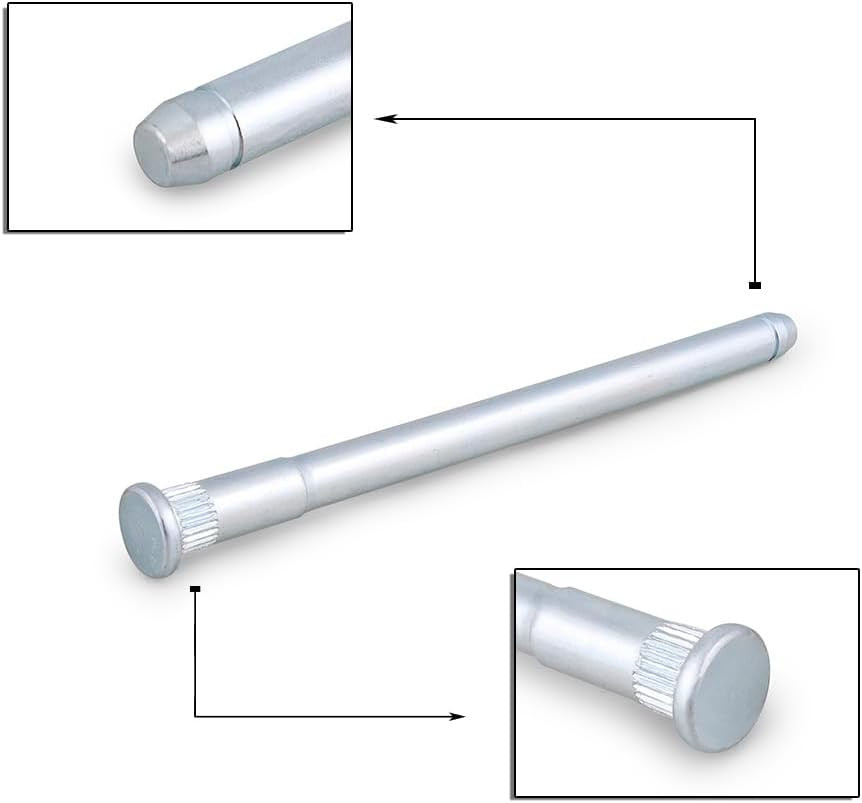 Door Hinge Pin and Bushing Repair Kits with Front Upper Door Hinge Spring with D