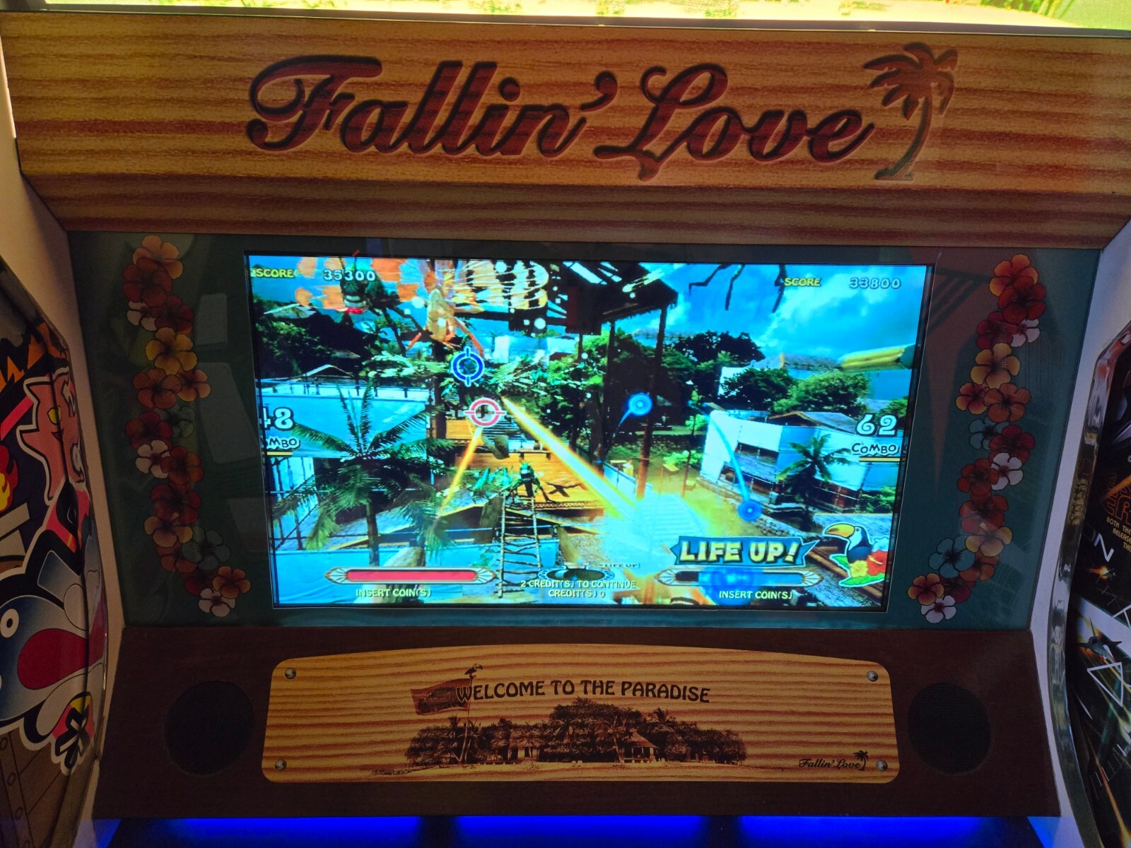 Rare smaller 2010 Sega LET’S GO ISLAND video arcade gun game – FREE SHIPPING
