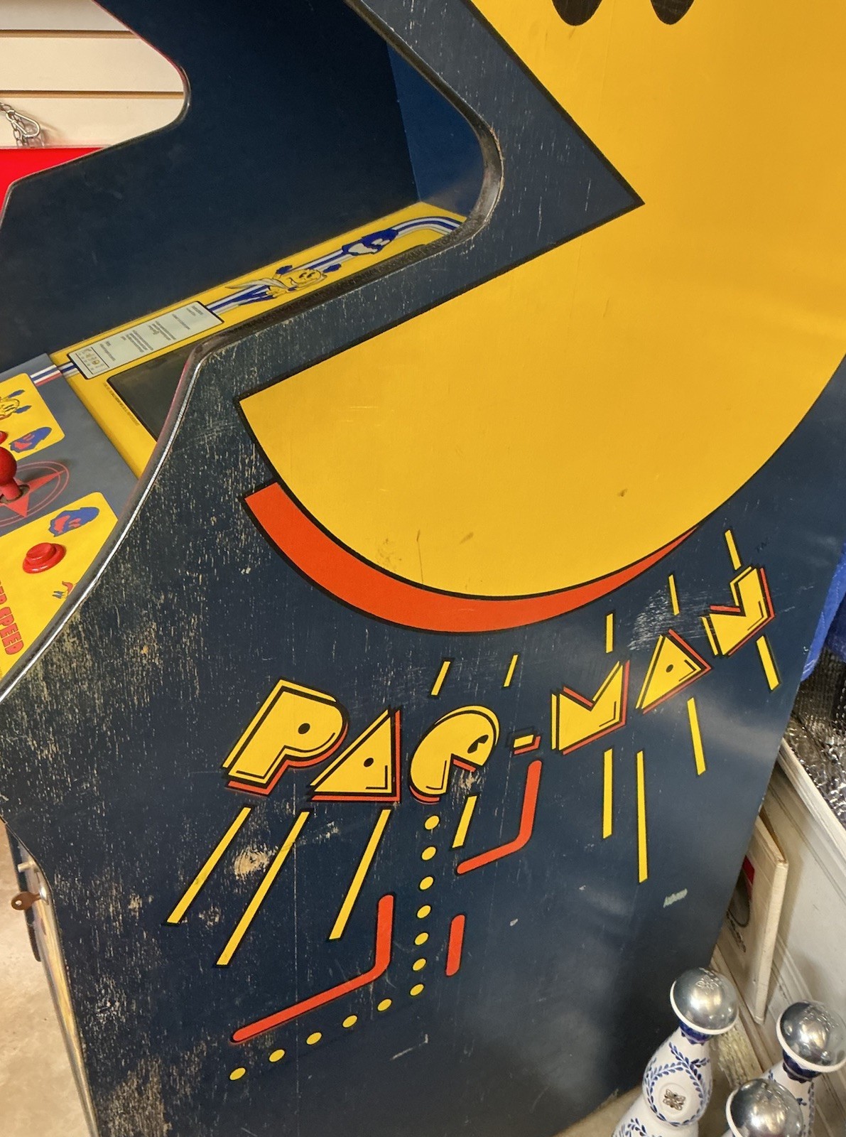 Super Pac-man Arcade Machine By Midway 1982 & Free Play Option/ Coin Operation