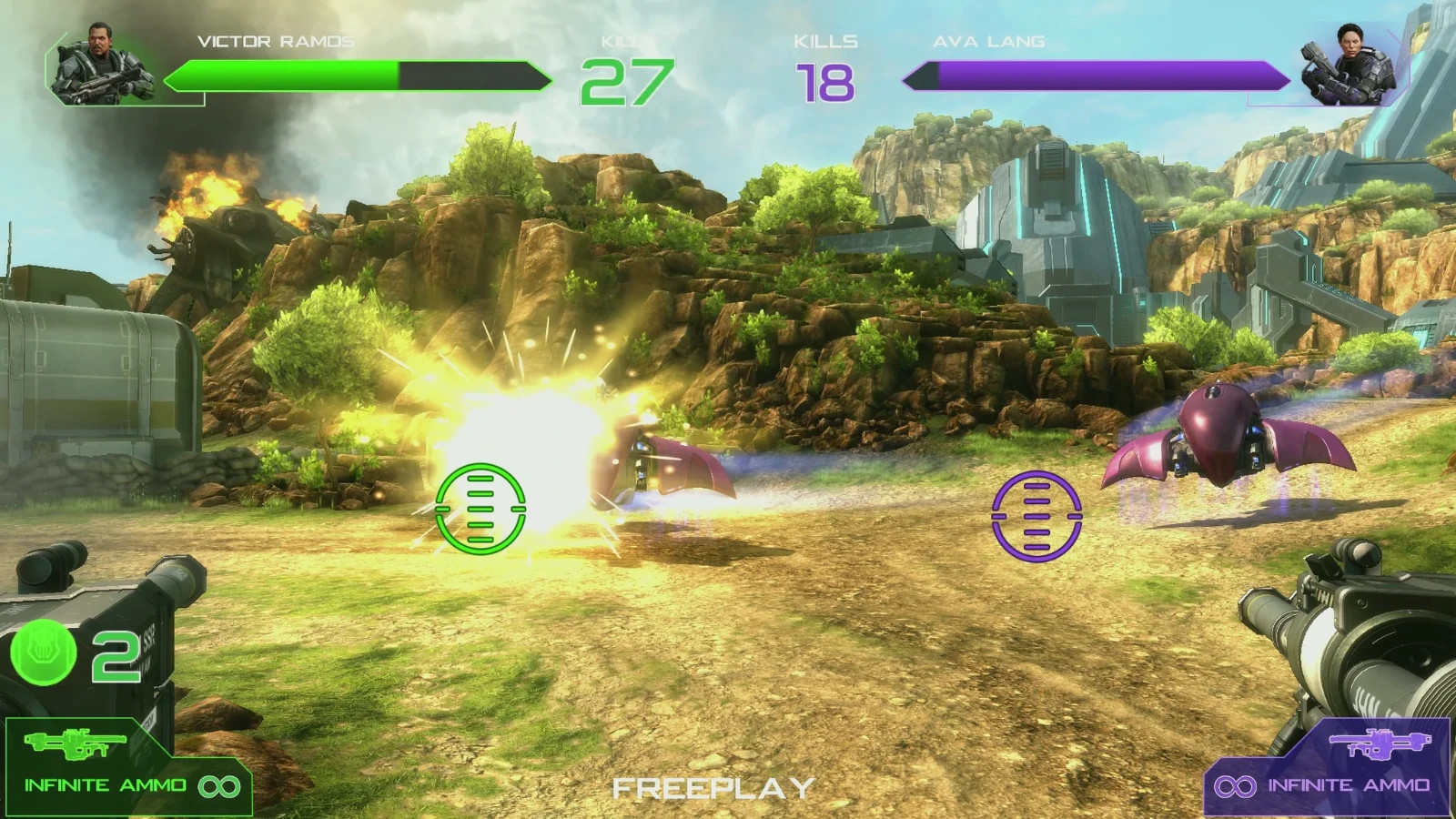 RAW THRILLS Halo Fireteam Raven – 2 Player Arcade Machine-6 missions. SHIPS FREE