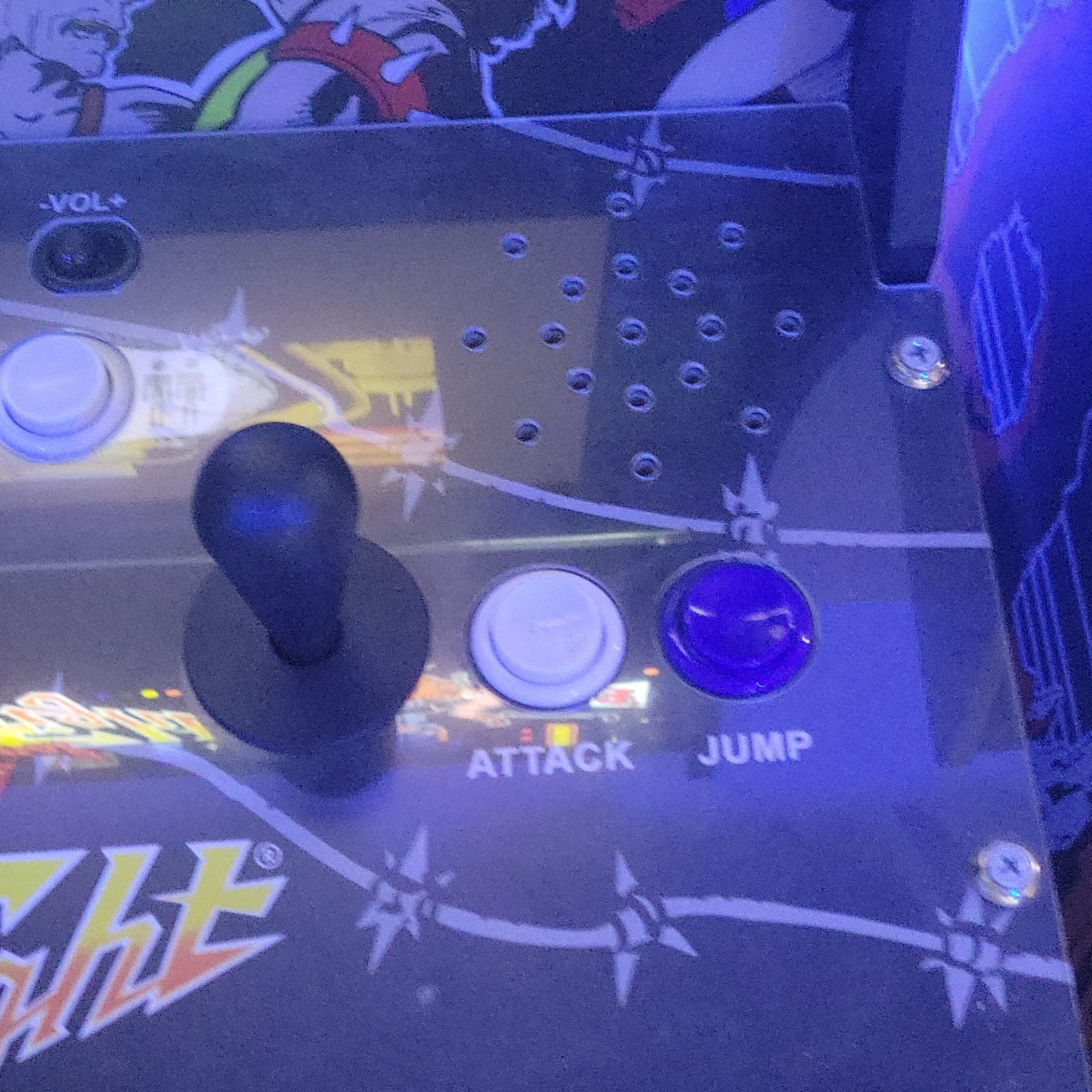 Arcade1Up Final Fight Capcom Arcade Cabinet w/ Riser – Light Up Marquee