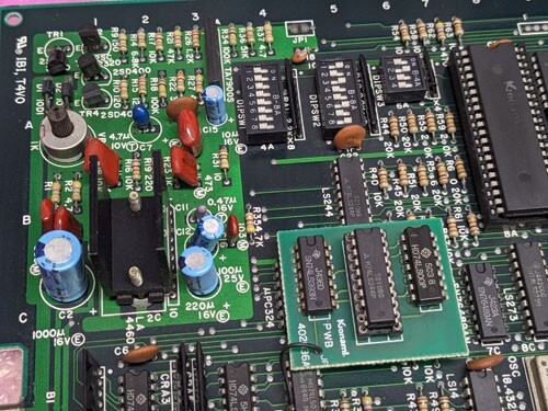Used Finalizer Arcade board Konami with Instructions From Japan