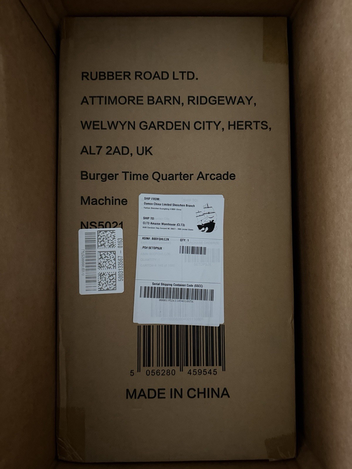 QUARTER ARCADES BURGER TIME COLLECTOR’S EDITION MINI ARCADE BY NUMSKULL -BURGER