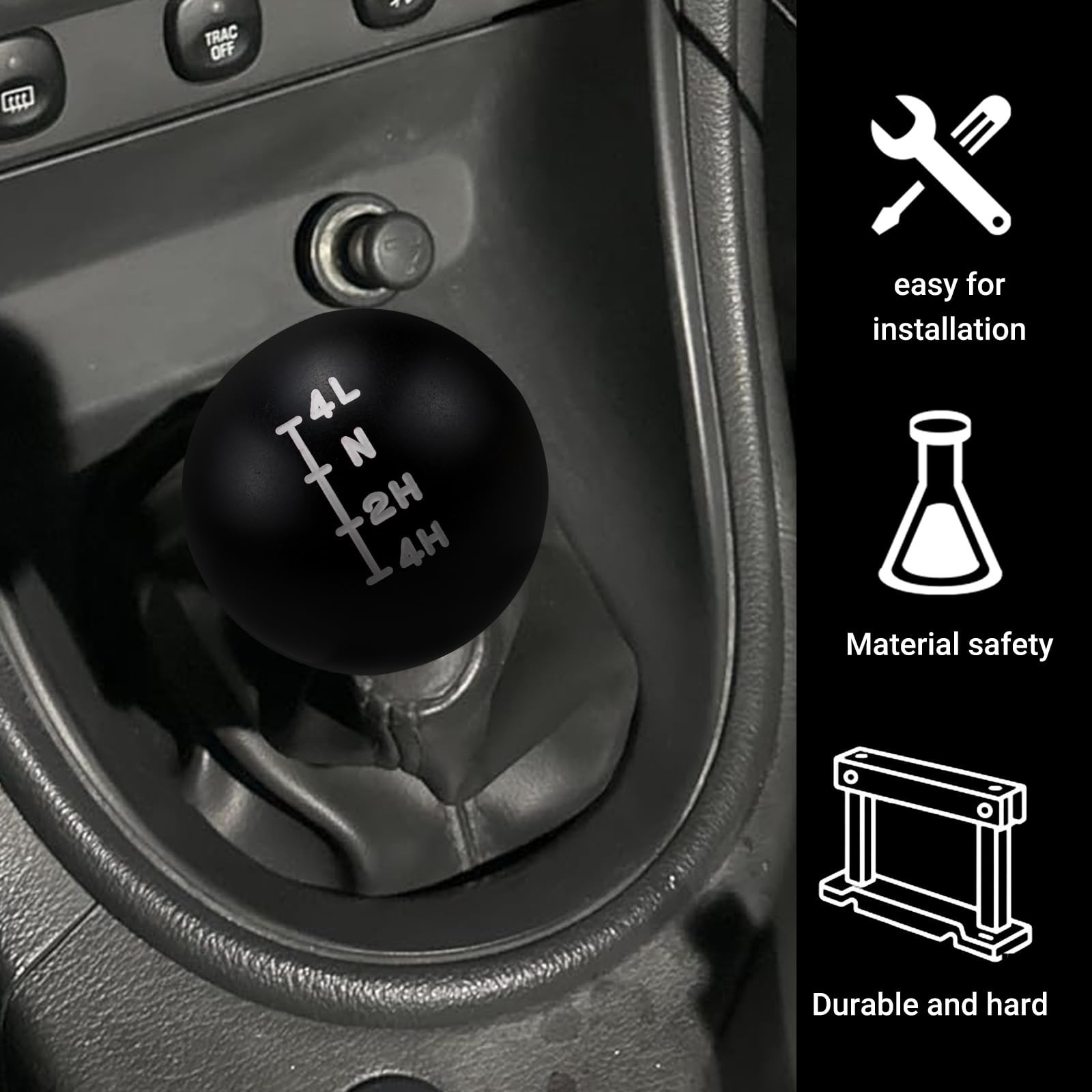 RYANSTAR RACING NP205 Aluminum Transfer Case Shift Knob Compatible with Chevy…