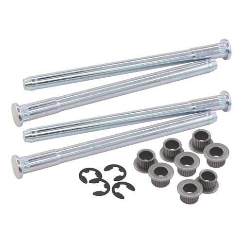 4Pcs Door Hinge Pins with Bushing Kit for Chevy GMC C1500 C2500 K1500 K2500