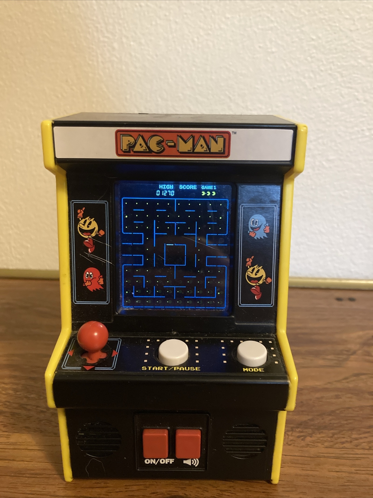 Basic Fun Pac-Man Mini Arcade Retro Game Bandai Namco Pacman Game – TESTED