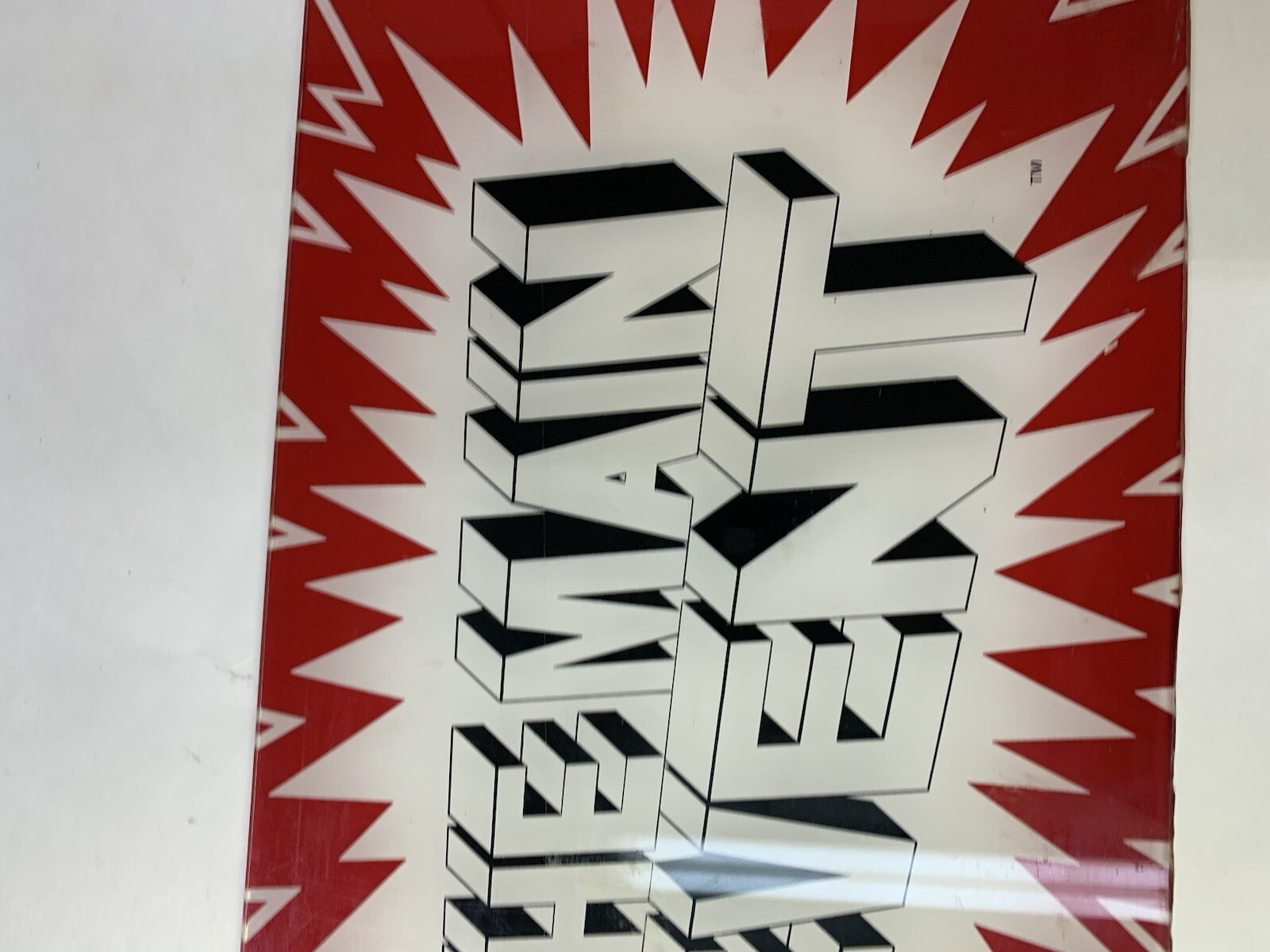 Vintage Arcade Video Game Original Konami Marquee “Main Event”