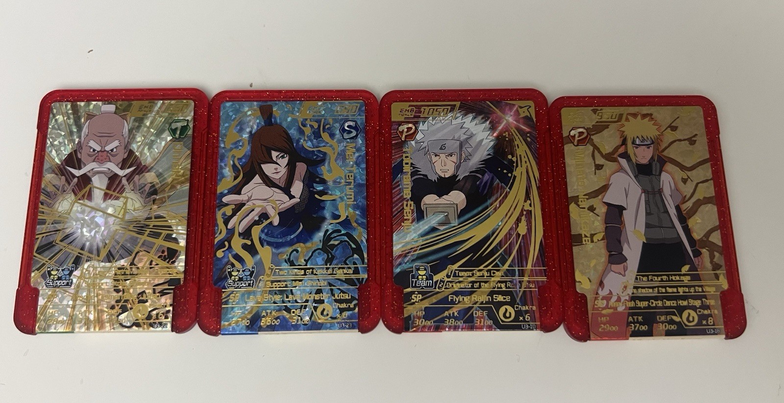 Naruto Emblem Battle – Hokage Team/Set: Minato, Tobirama, Mei, Ohnoki