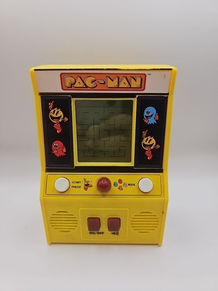 Pac-Man Mini Game Arcade Handheld Classic Retro Bandai Namco Tested And Works