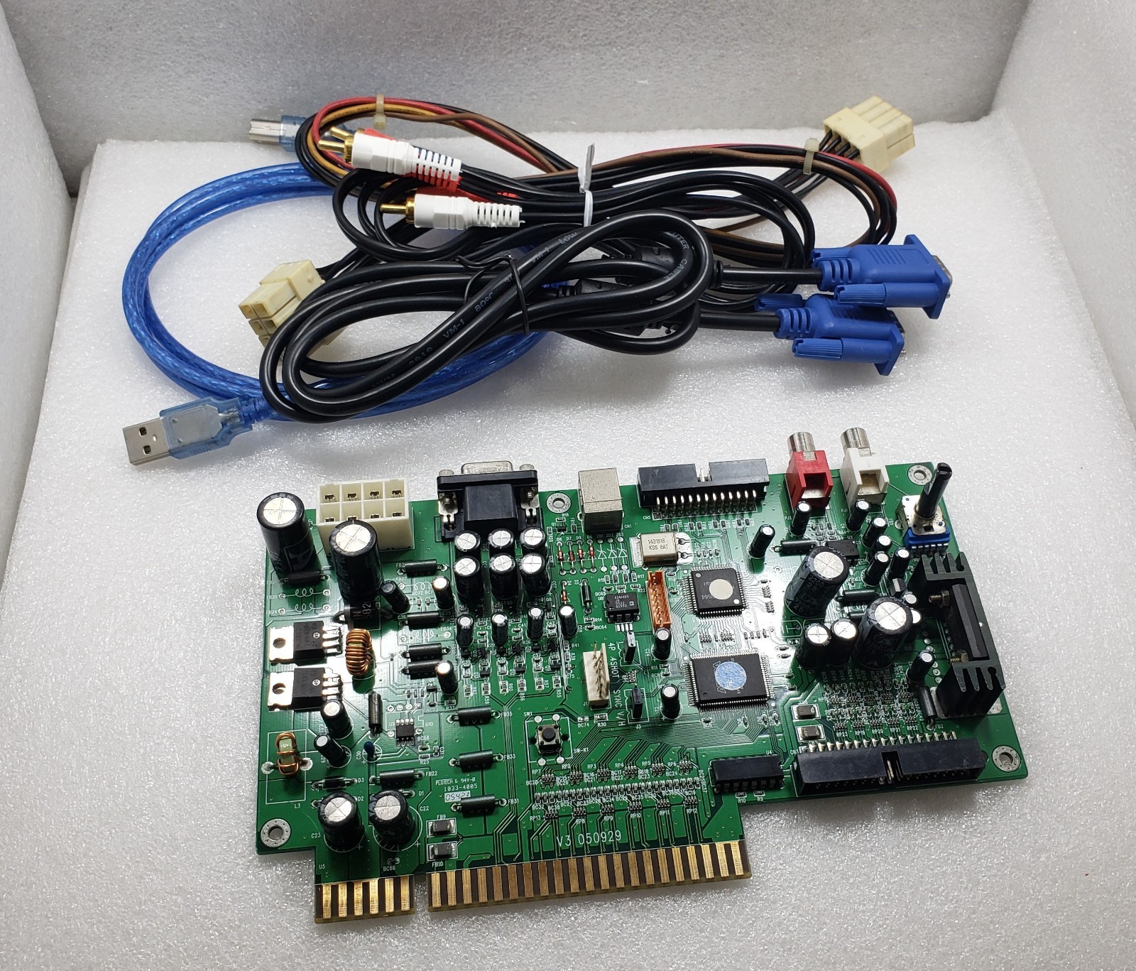 Jamma JVS Converter I/O Board Ver.2.0 w/ cable for Arcade Console System