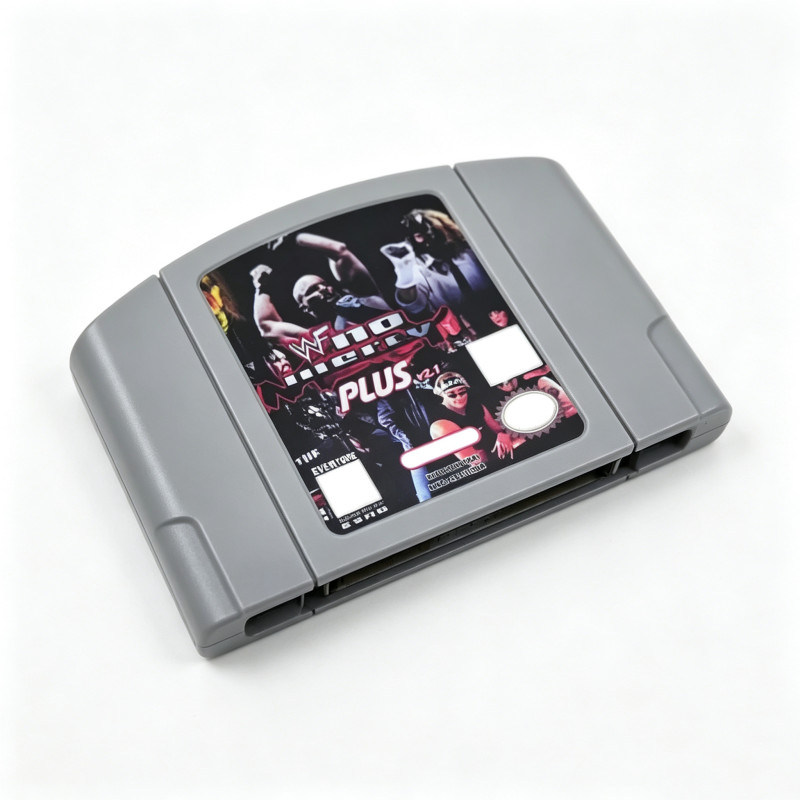 WWF No Mercy Plus V2.1 Game Cartridge For Nintendo 64 Console US Version