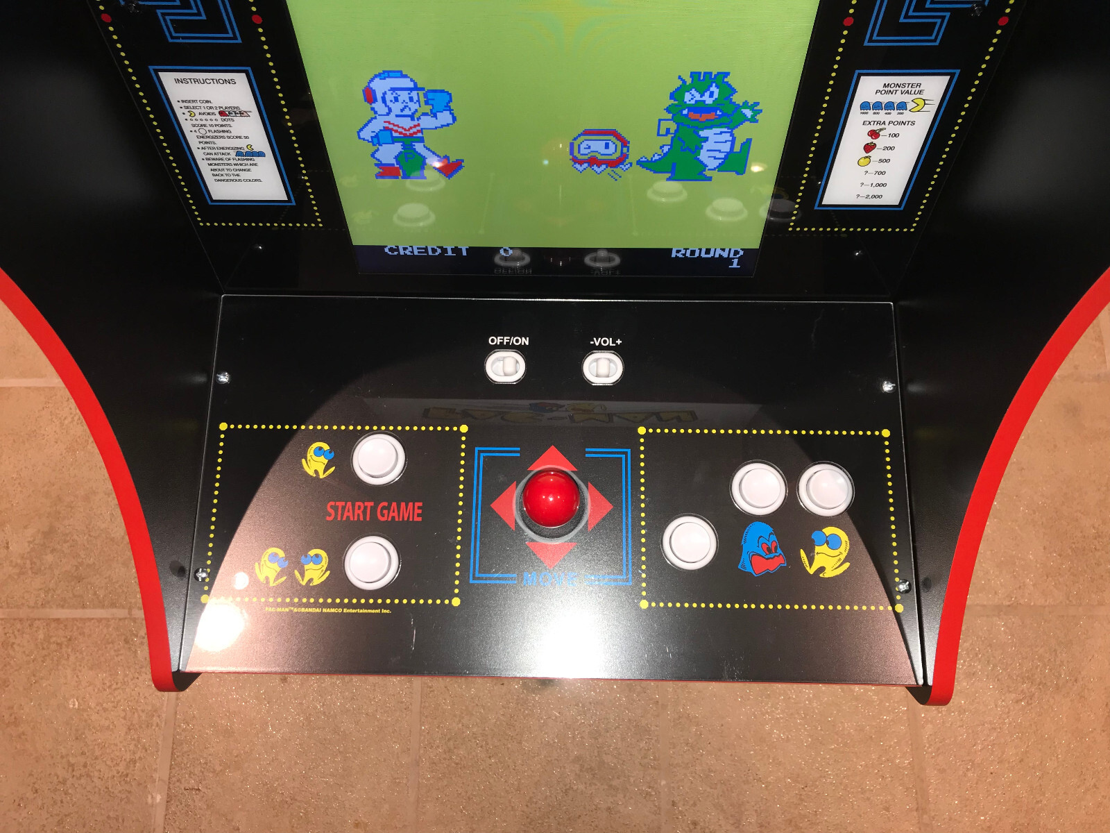 Arcade1Up Bandai Namco Legacy Pac-Man 12-in-1 Arcade Cabinet LOCAL PICKUP ONLY