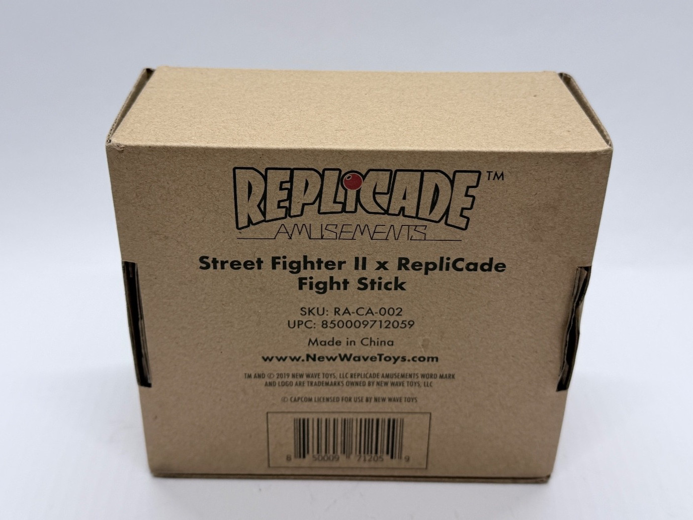 New Wave Toys Replicade Street Fighter II Fight Stick Mini Arcade