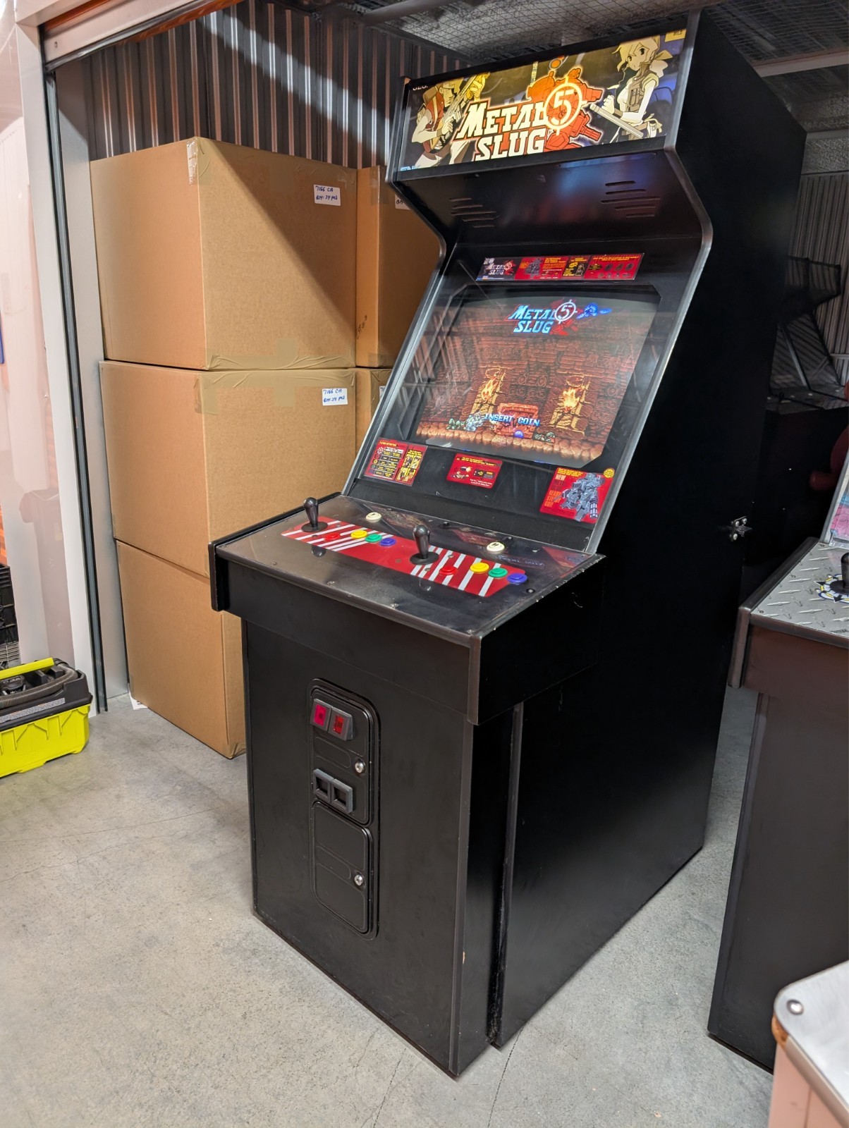 SNK Neo Geo Metal Slug 5 Authentic Arcade Machine – Used in Very Good Condition