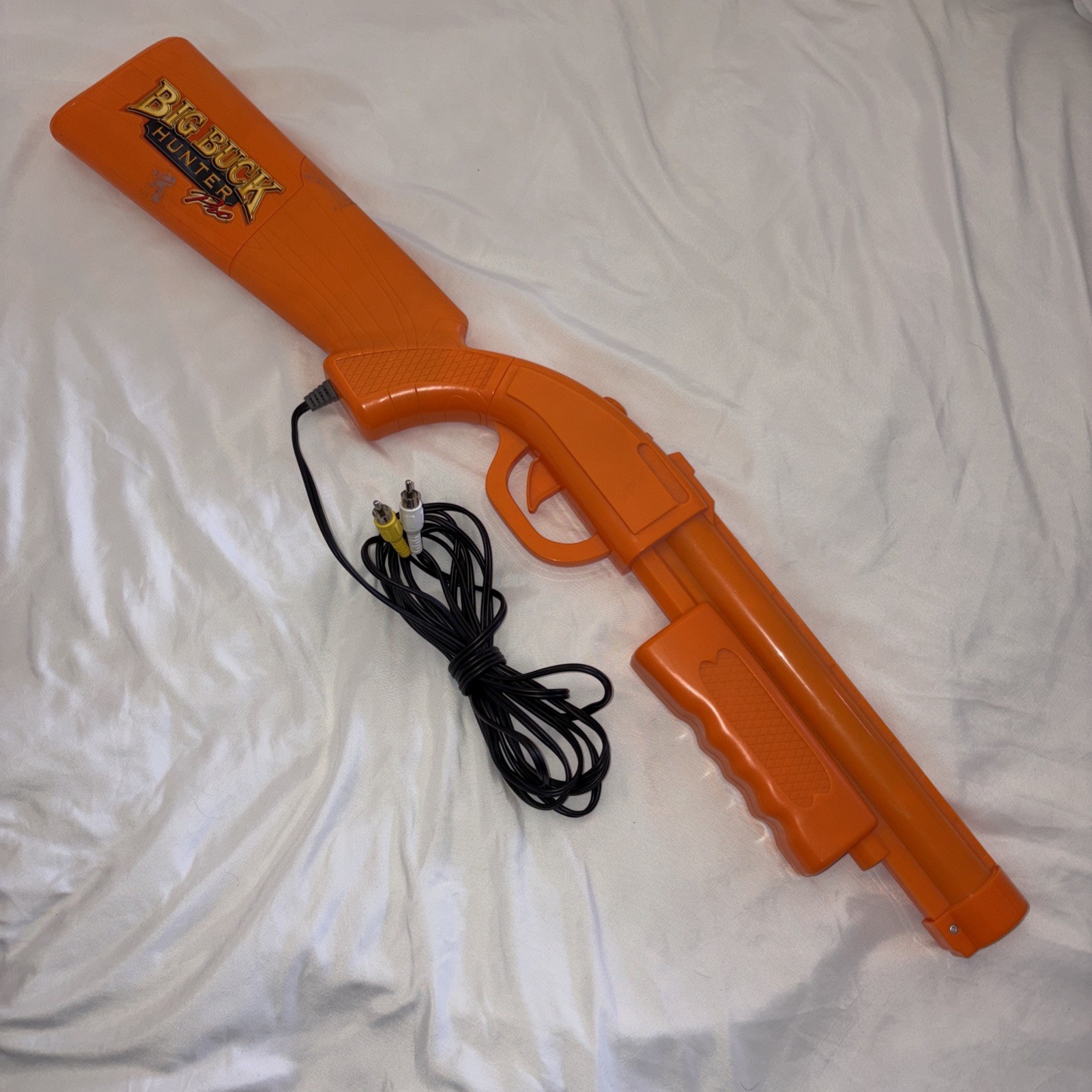 BIG BUCK HUNTER PRO Orange Shotgun Gun Controller Jakks Pacific 2006 No Sensor