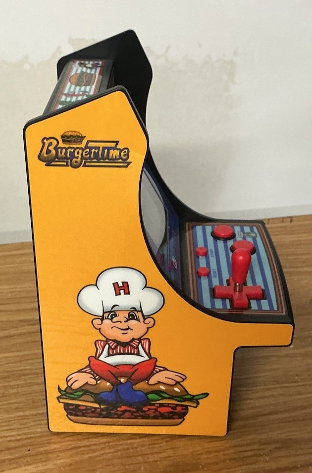 My Arcade Burgertime Micro Player Mini Arcade Machine Tested