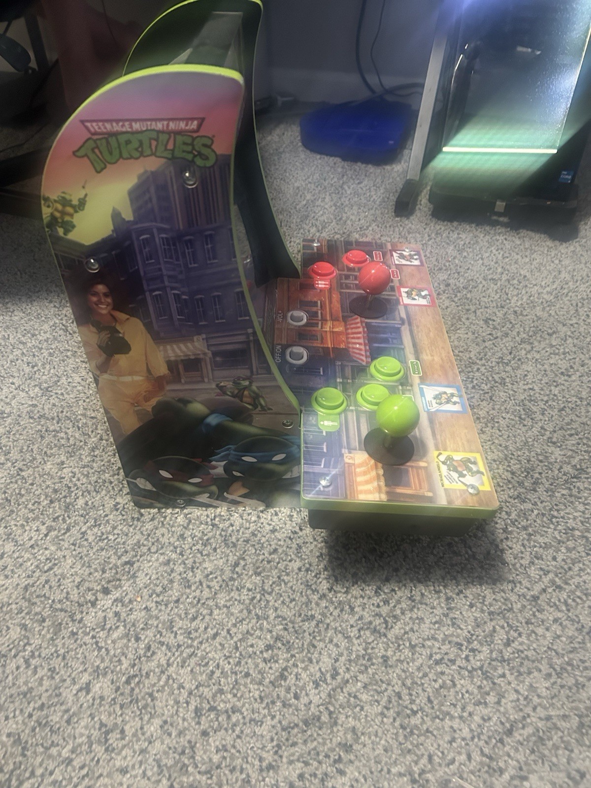 Arcade1Up Teenage Mutant Ninja Turtles Countertop/Tabletop Arcade Machine