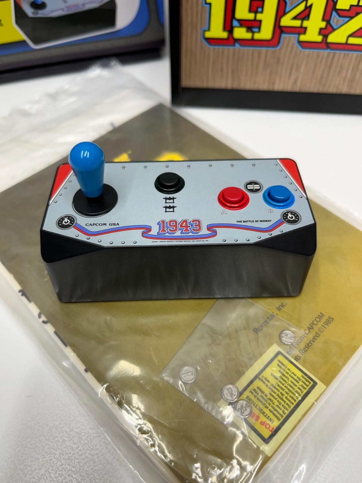 New Wave Toys Replicade 1942 & 1943 1/6 Scale Arcade Machine