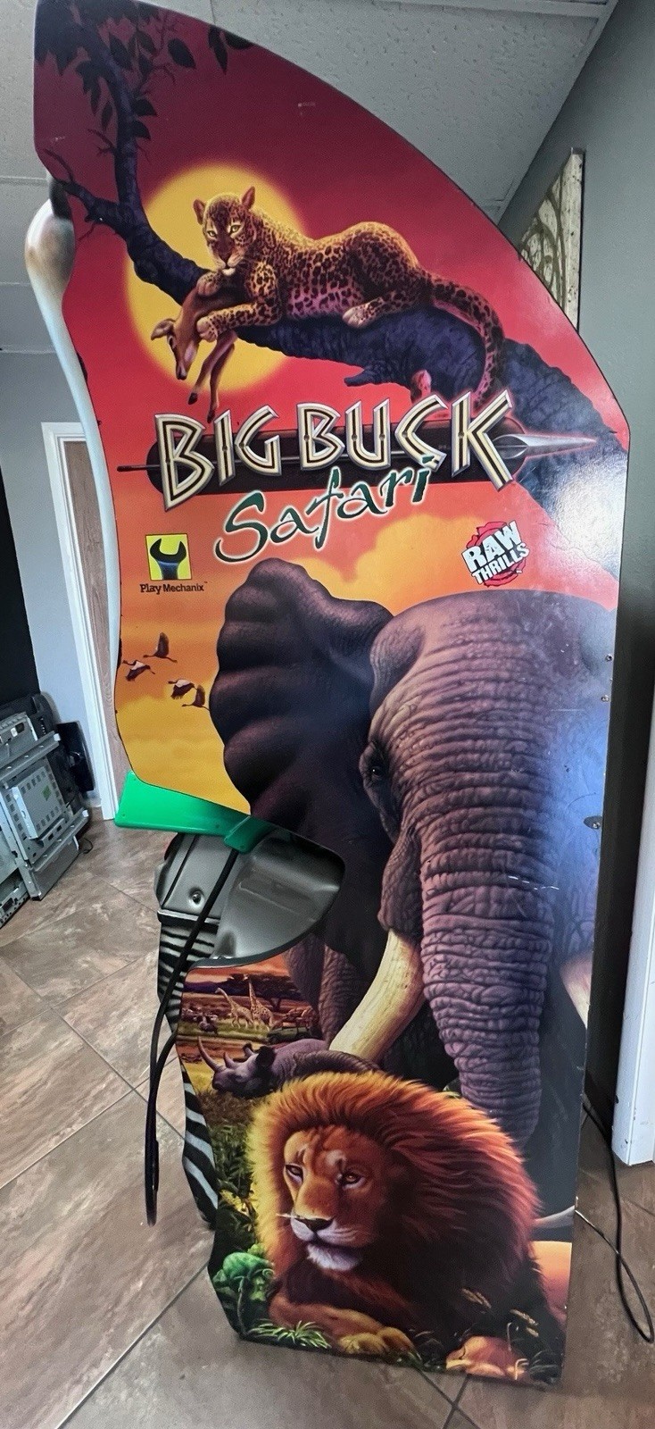 Big Buck Hunter Safari Arcade – FULLY WORKING – New 27” CRT + Rebuilt Chassis
