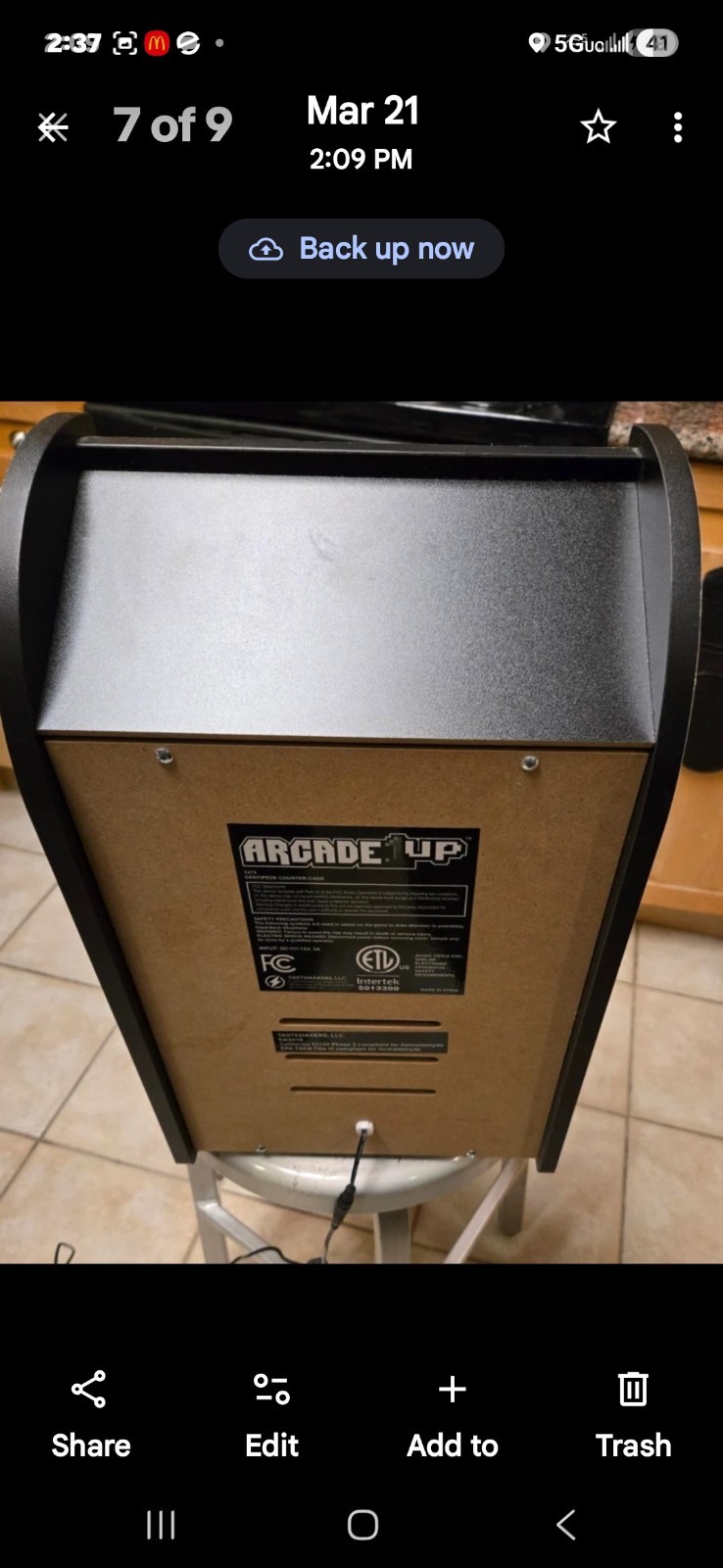 Arcade1up Centipede 4in1 Countercade Arcade Machine Reproduction Classic Game