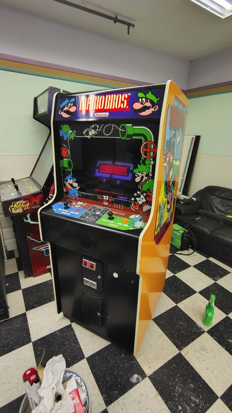 Nintendo Mario Bros Full Size Arcade Machine – Original And dedicated Wide Body