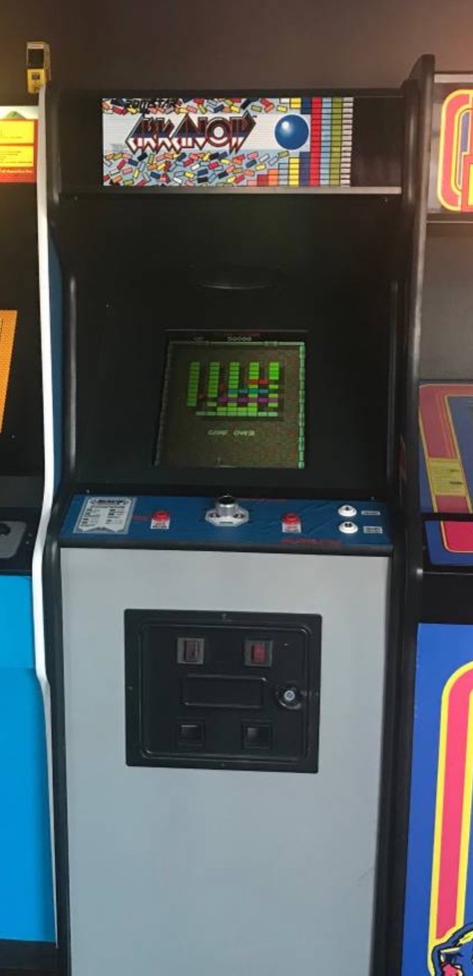 1986 Arkanoid Upright Arcade Game🕹️ Romstar Licensed Works Perfect! LCD Screen