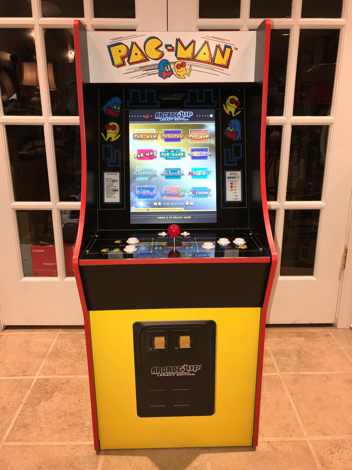 Arcade1Up Bandai Namco Legacy Pac-Man 12-in-1 Arcade Cabinet LOCAL PICKUP ONLY