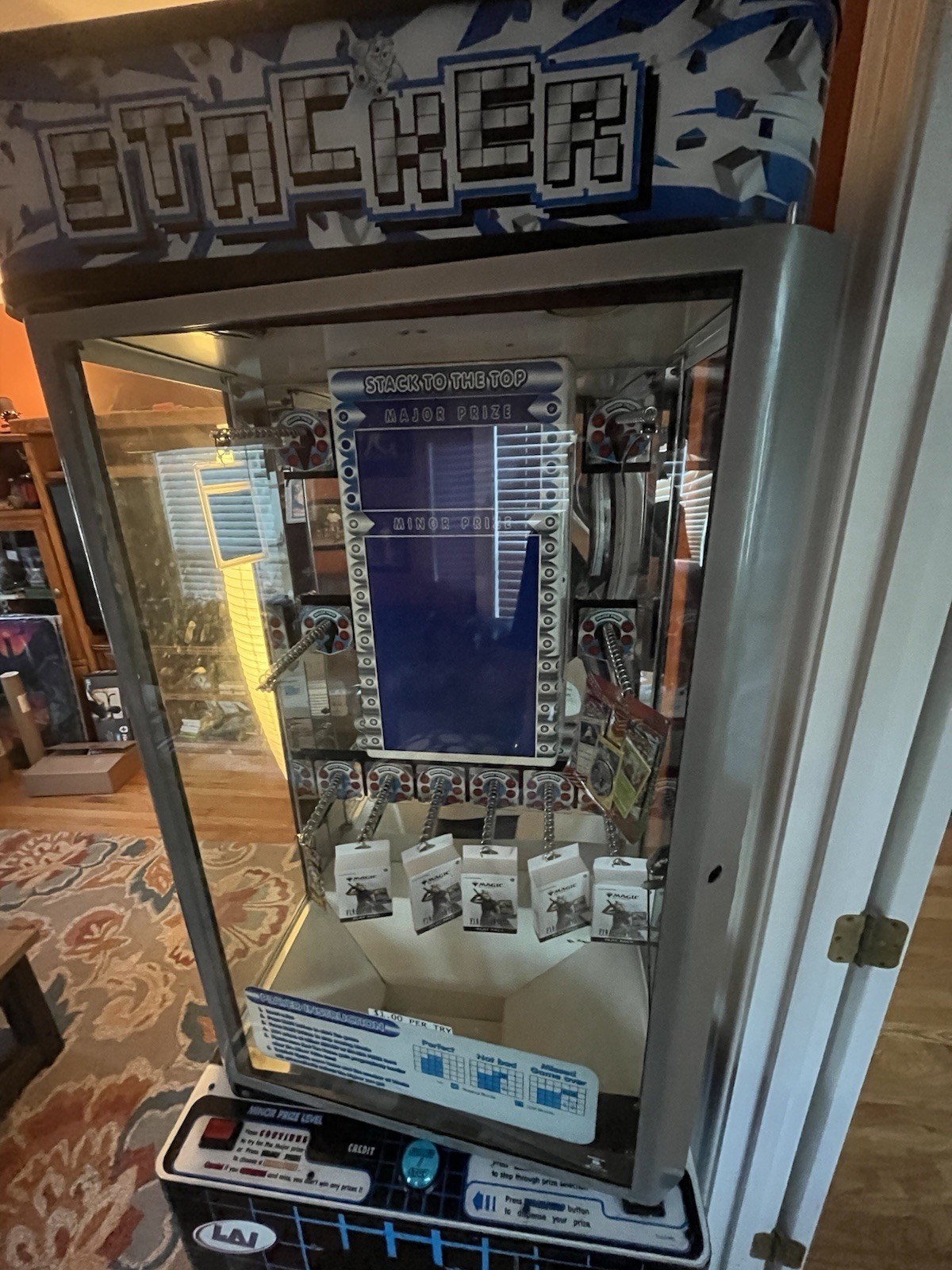 Stacker Club Prize Redemption Arcade Machine
