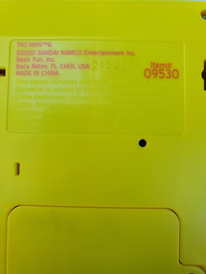 2020 Gold Label Pac-Man Mini Arcade Classic Video Game Bandai Namco #09530