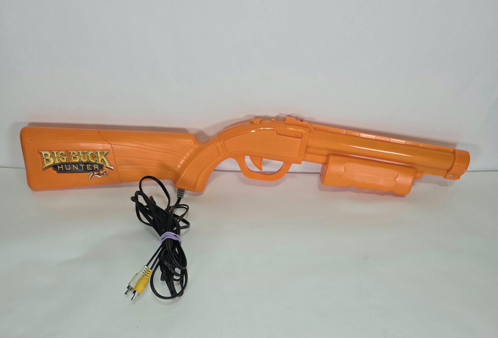 Jakks Pacific Buck Hunter Pro orange gun controller pump action without sensor