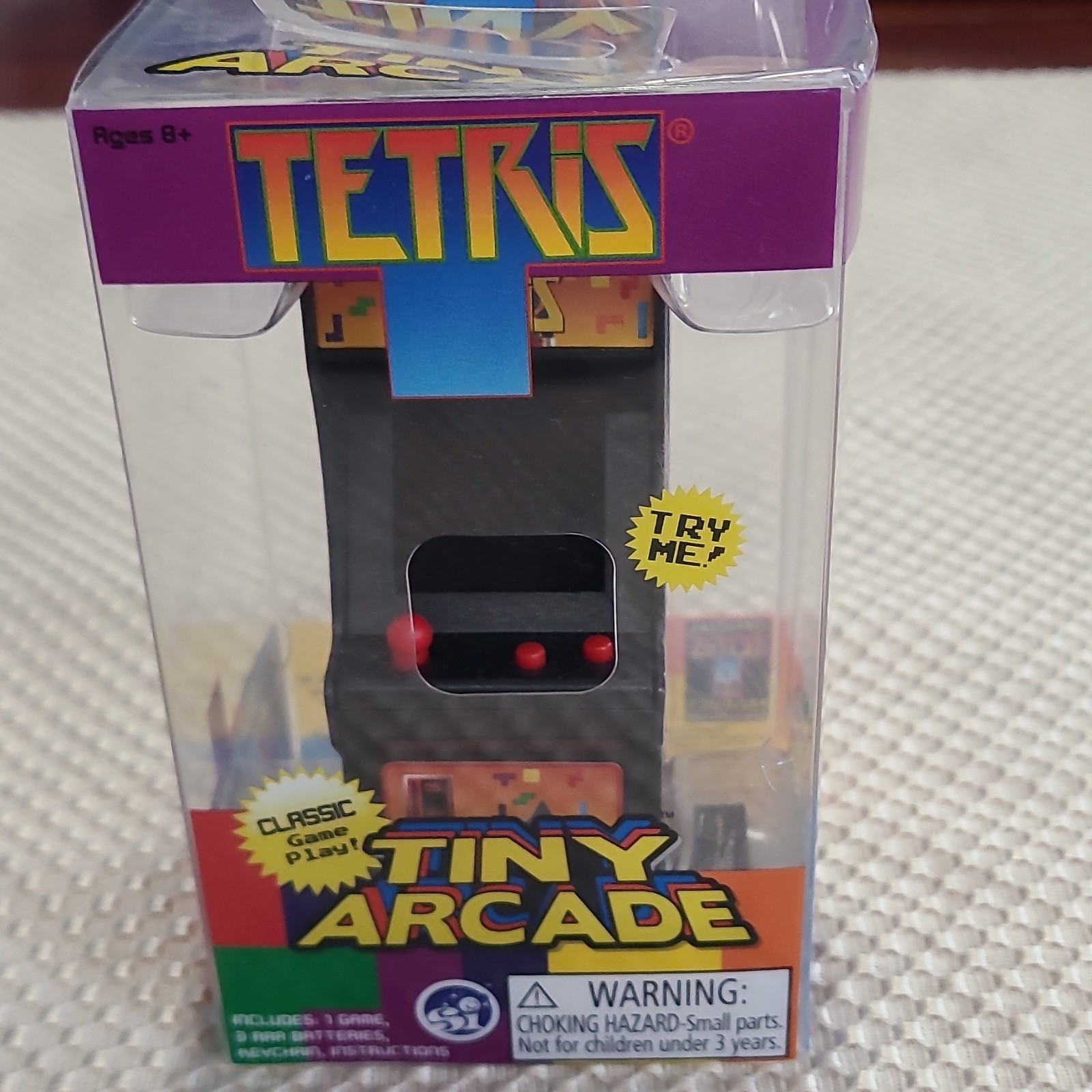 Super Impulse Tetris Miniature Electronic Arcade Machine Keychain 2019