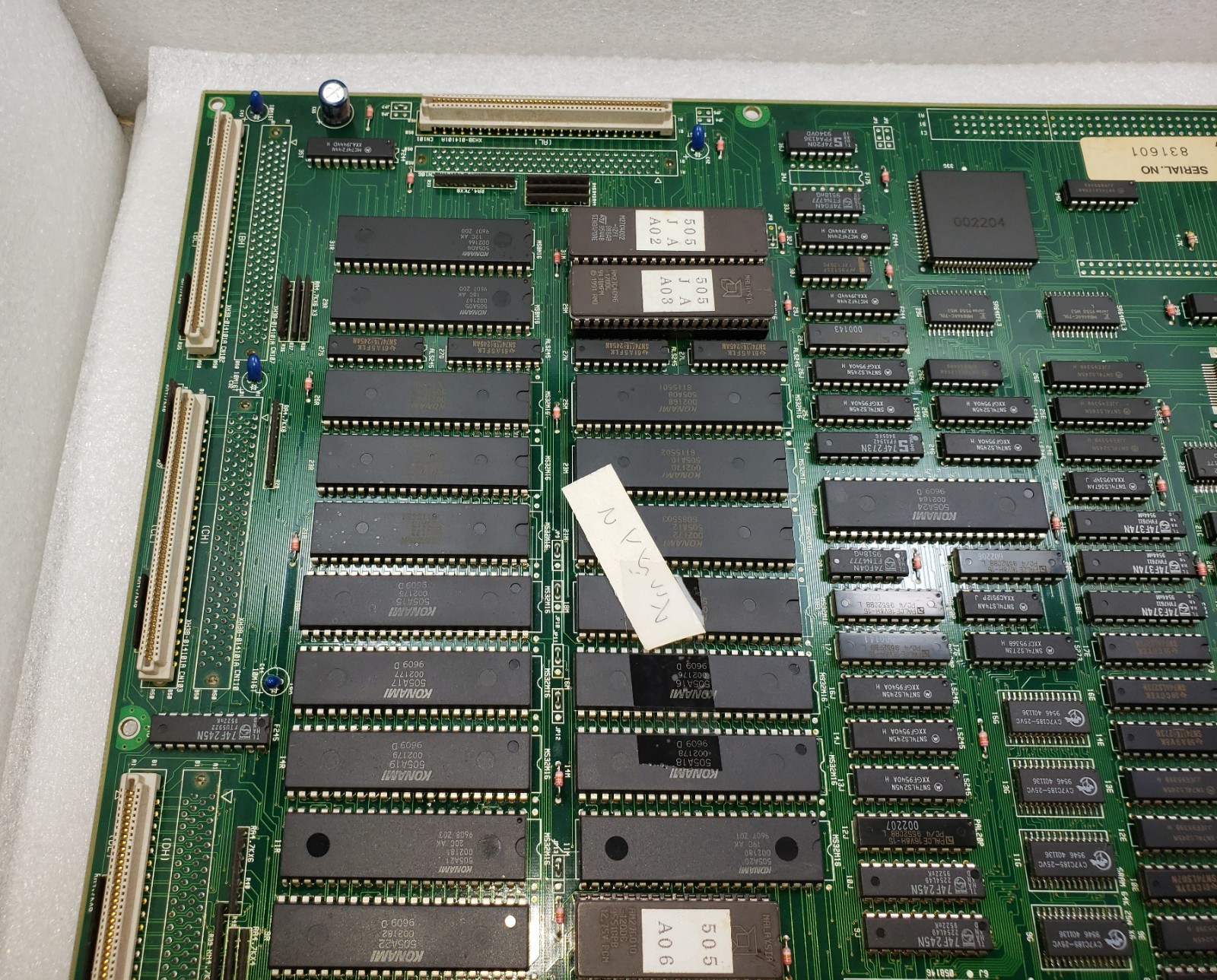 Konami System GX SUB PCB TYPE 4 PWB 301798A Video Arcade Game