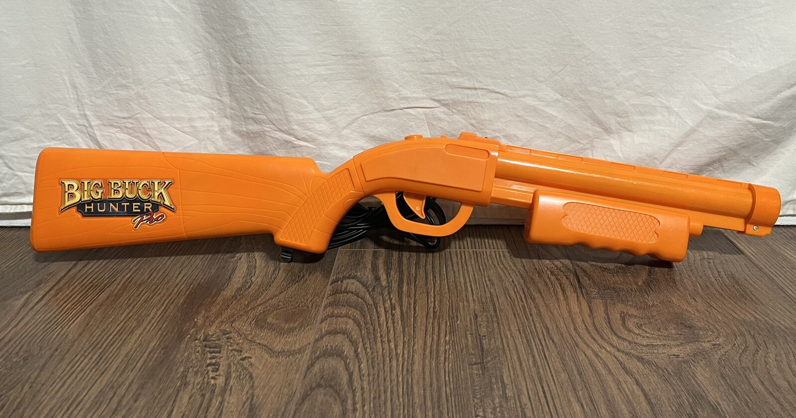 Big Buck Hunter Pro Plug & Play TV Video Game Gun Controller. Orange Gun Only