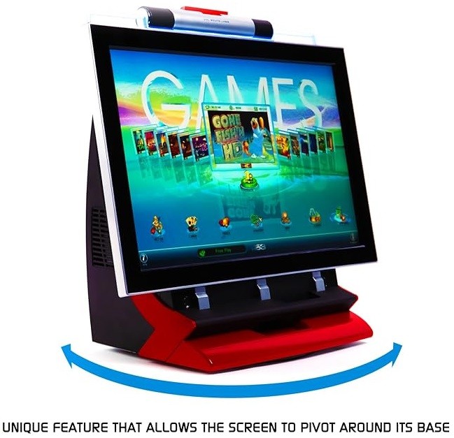 JVL Echo iTouch HD3 Coin Op Countertop with More Than 140 Different Games