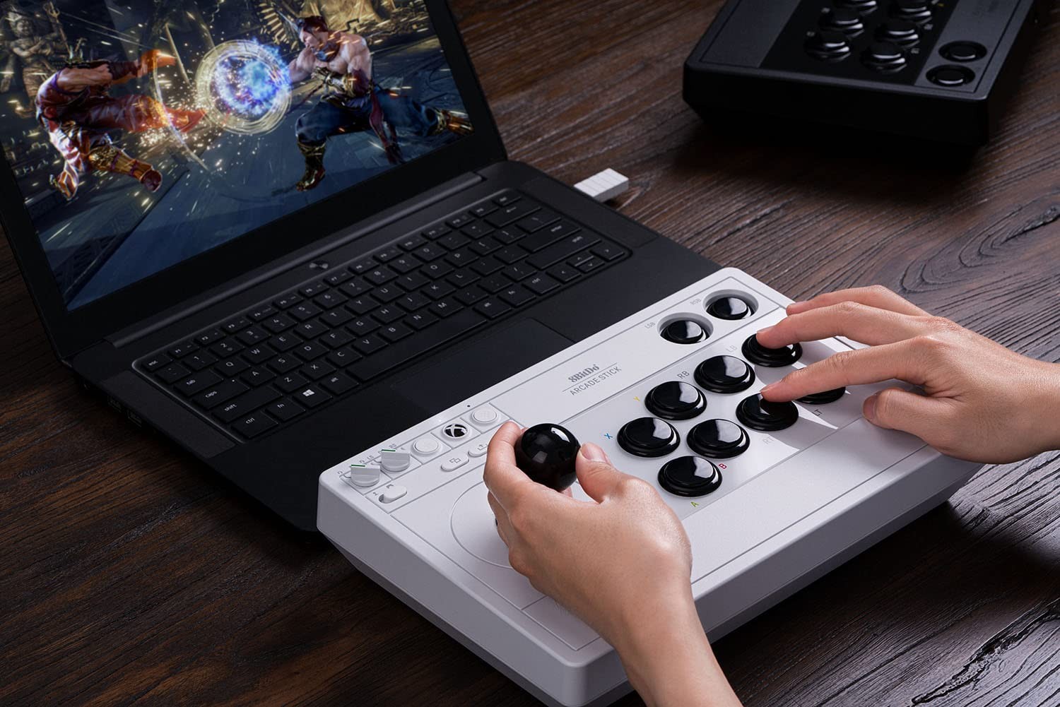 8BitDo Wireless Arcade Stick for Xbox Series X|S, One and Windows White