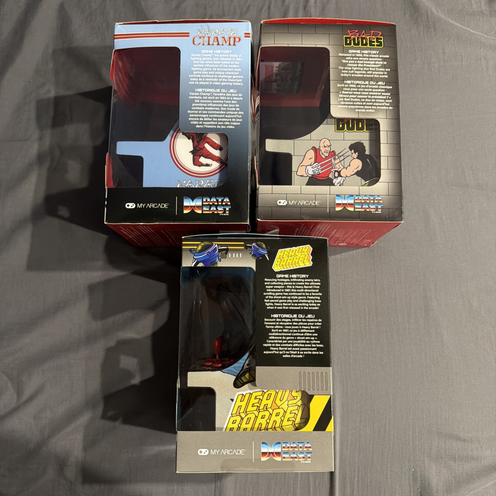 My Arcade Heavy Barrel. Karate Champ. Bad Dudes Bundle. Read Description.