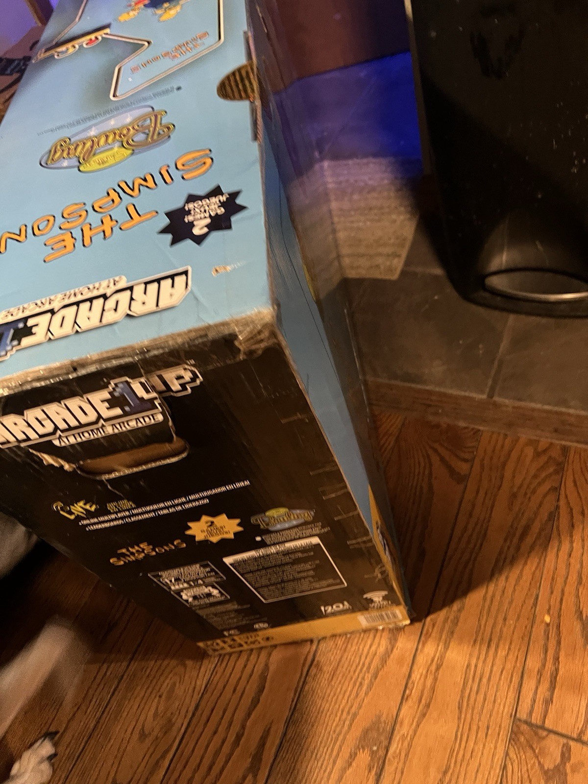 Arcade1up The Simpsons 4-Player Video Arcade Machine SEALED NEW IN ORIGINAL BOX