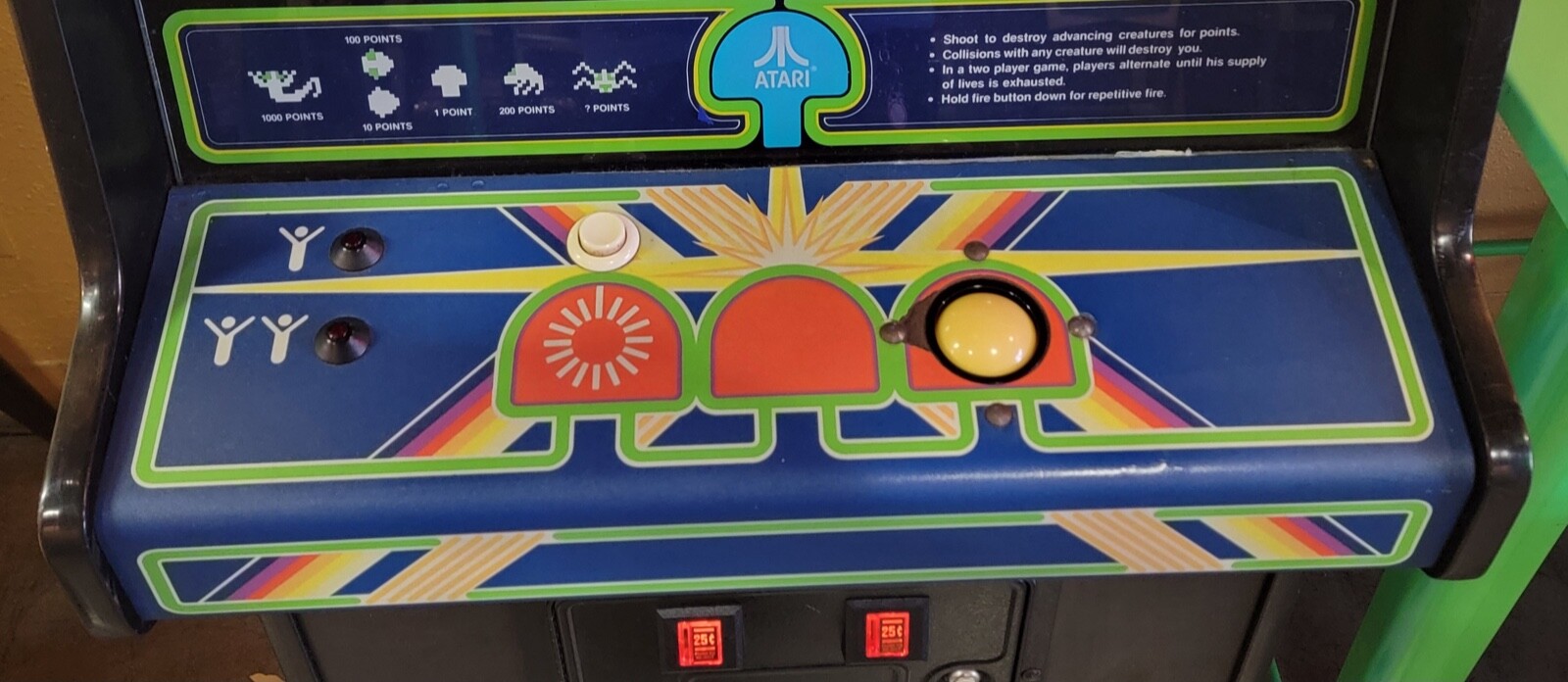 Vtg 1980 CENTIPEDE ARCADE Game / Machine by ATARI – Excellent Original Condition