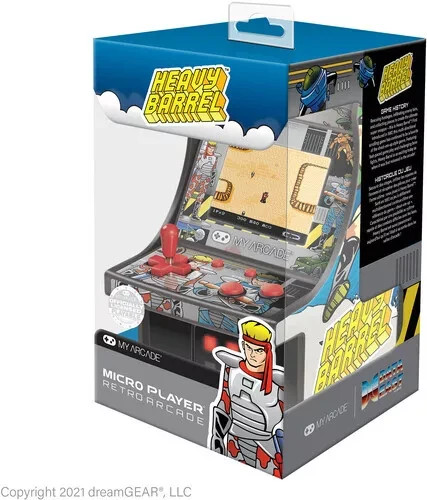 My Arcade DGUNL-3205 Heavy Barrel Micro Player Retro Arcade Machine – 6 Inch New