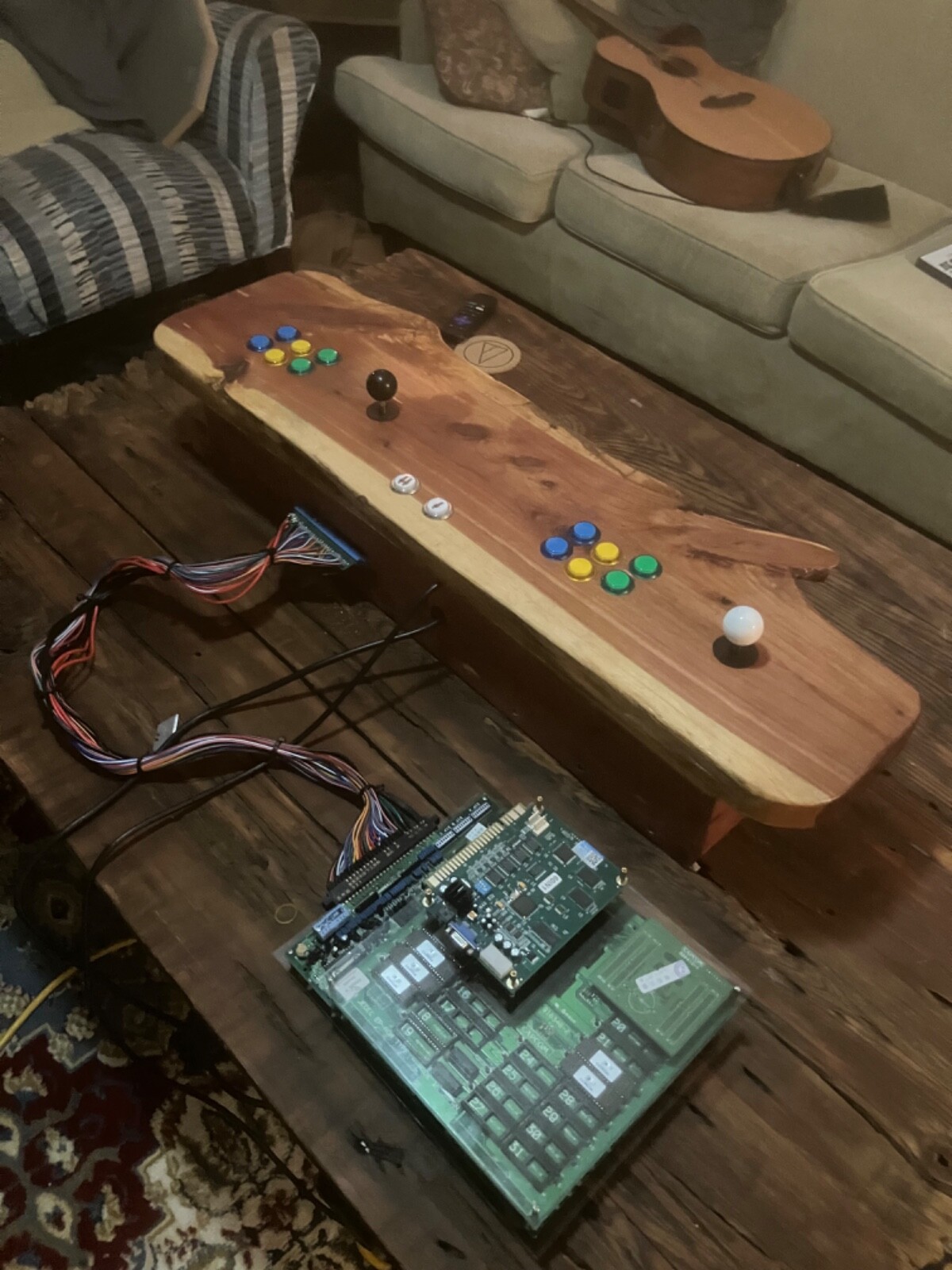 Custom arcade machine, 1988 ghouls and ghosts