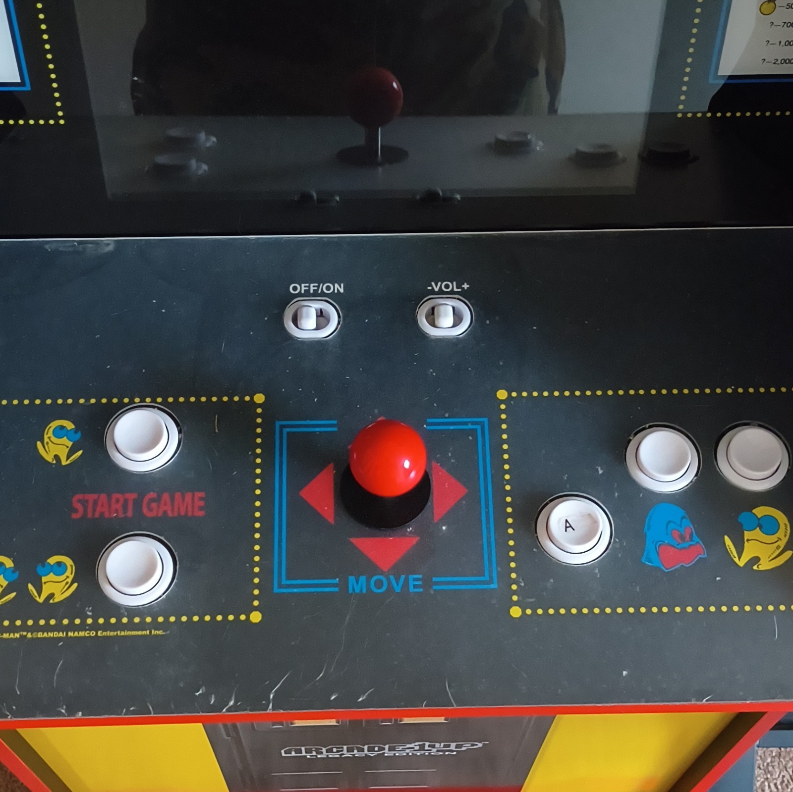 Collectable Pac-Man Arcade game With Multiple 20+ Extra Games, Minimal Wear