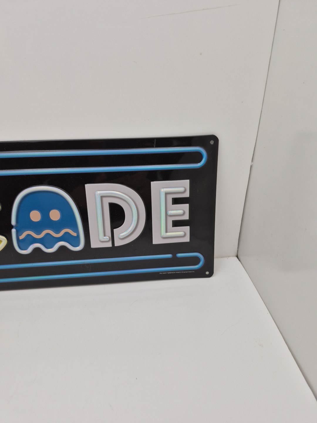 PAC MAN MS ARCADE GAME METAL COOL SIGN VINTAGE LOOK VIDEO PINBALL COIN AMUSEMENT