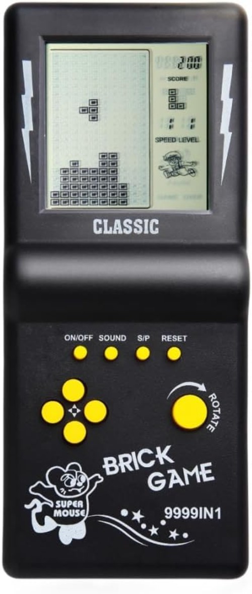 3.5-inch Large Screen Retro Brick Game Console for The 80s/90s Build in Block…
