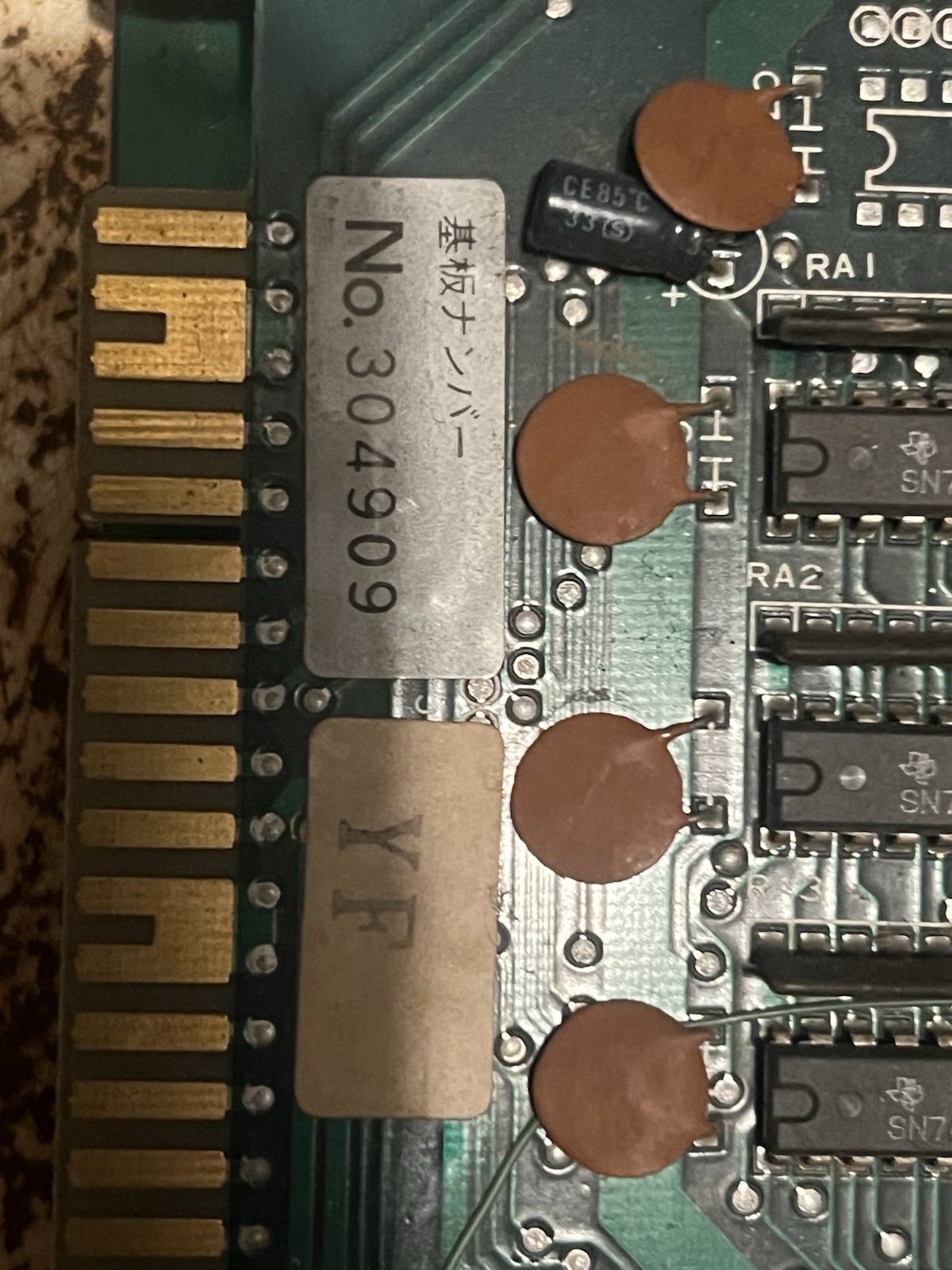 Irem M52 Arcade Video Game PCB 10 Yard Fight