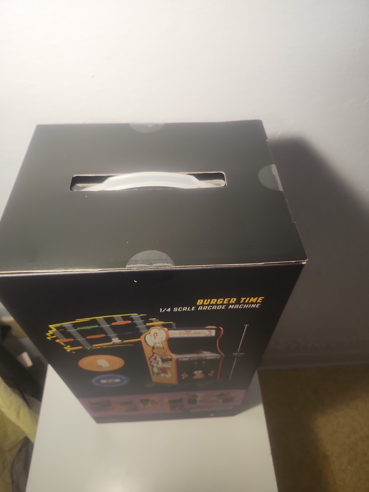 QUARTER ARCADES BURGER TIME COLLECTOR’S EDITION MINI ARCADE BY NUMSKULL -BURGER