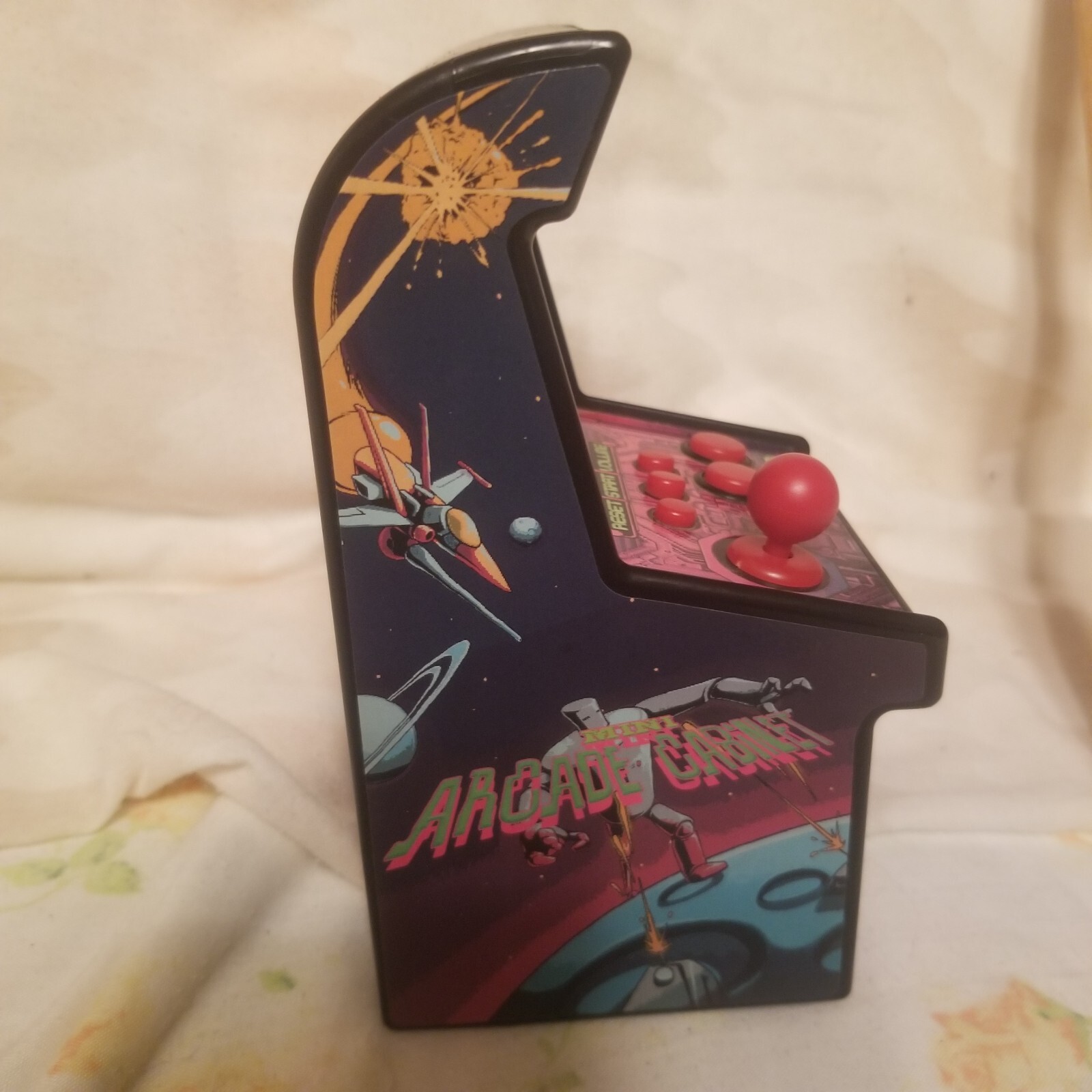 80s Arcade Game Console, 6″ tall, numerous games