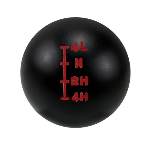 NP205 Aluminum Transfer Case Shift Knob Compatible with Chevy & GMC Chevy red